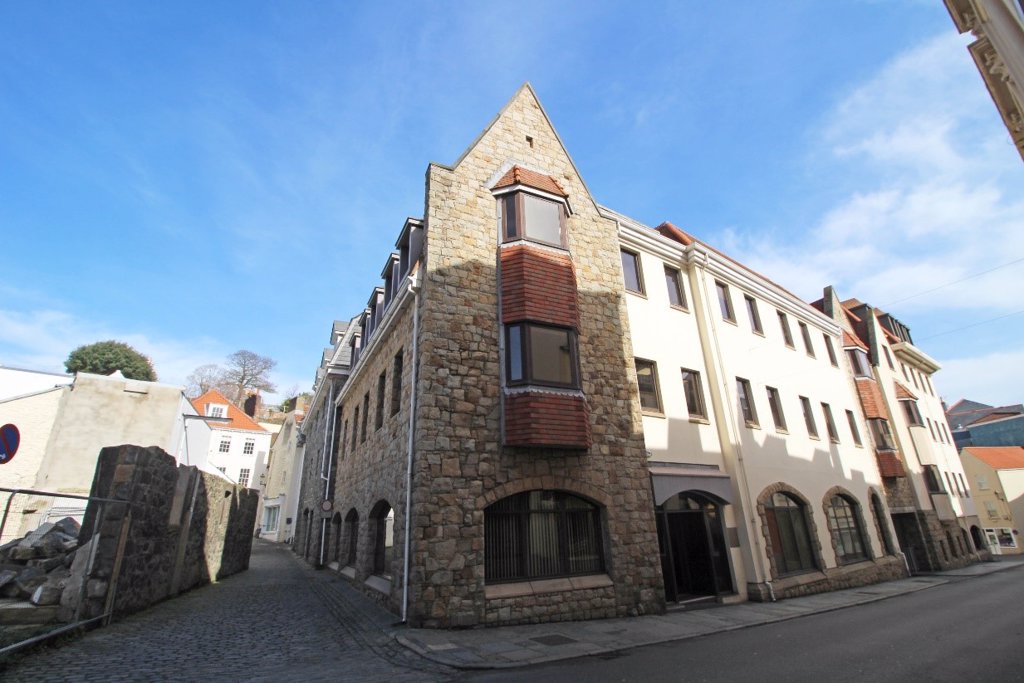 St Martin's House, Le Bordage, St Peter Port local market office to