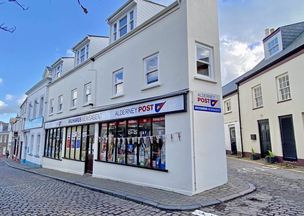 Richards Newsagents, Alderney open market commercial to buy in